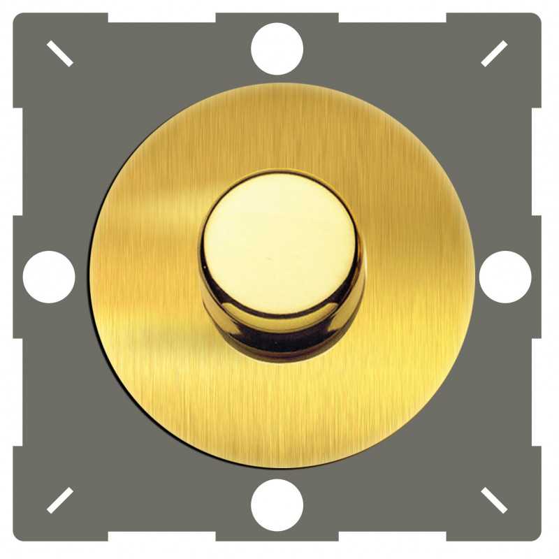 Compo - Interrupteur Variateur "Rotatif" LED - Acier Brossé