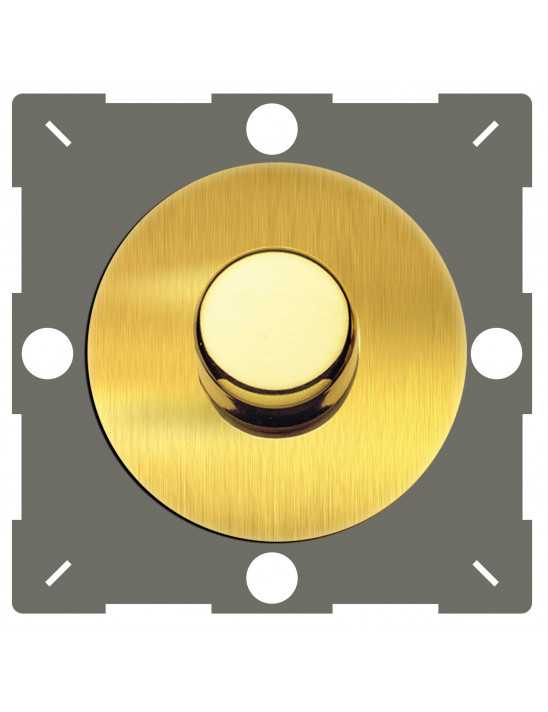 Compo - Interrupteur Variateur "Rotatif" LED - Acier Brossé